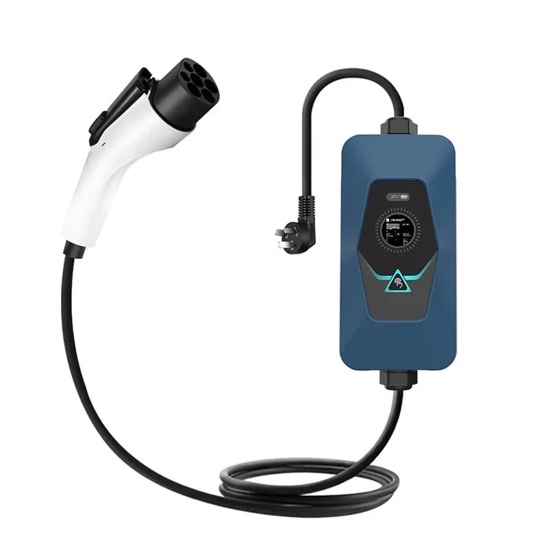 Stazione di ricarica per auto da 32A 7 kW, tipo 1, tipo 2, GBT, caricatore EV portatile da 3,5 kW, 7 kW, 22 kW, 220V, diverse dimensioni per e per auto.