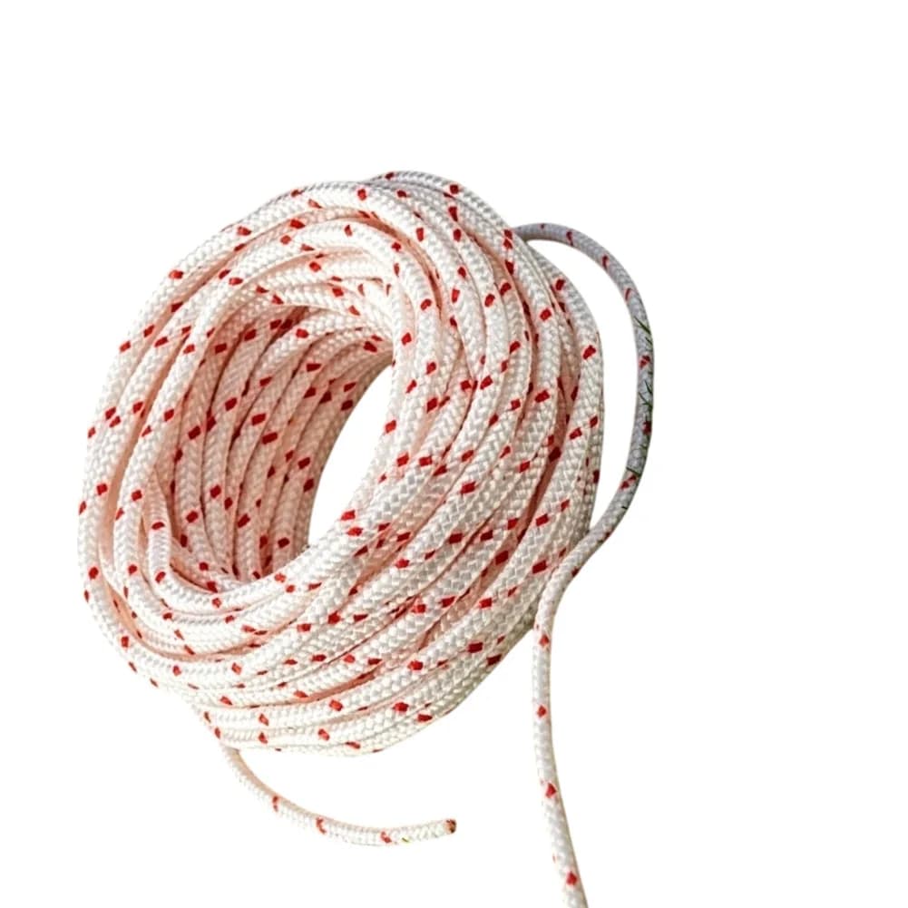 For Craftsman Lawn Mower Trimmer 12 Meter Recoil Starter Rope Pull Cord 3.5 4 5 6mm Nylon Replacement Engine Starting Line