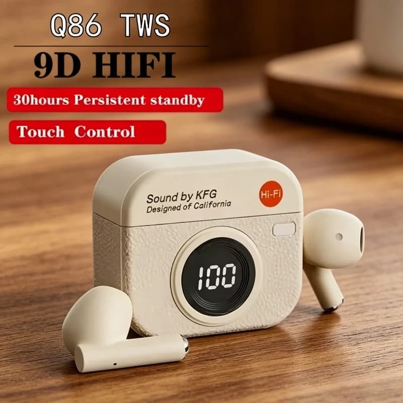 Original Q86 TWS wireless headset gaming Bluetooth headset with microphone high-fidelity bass headset