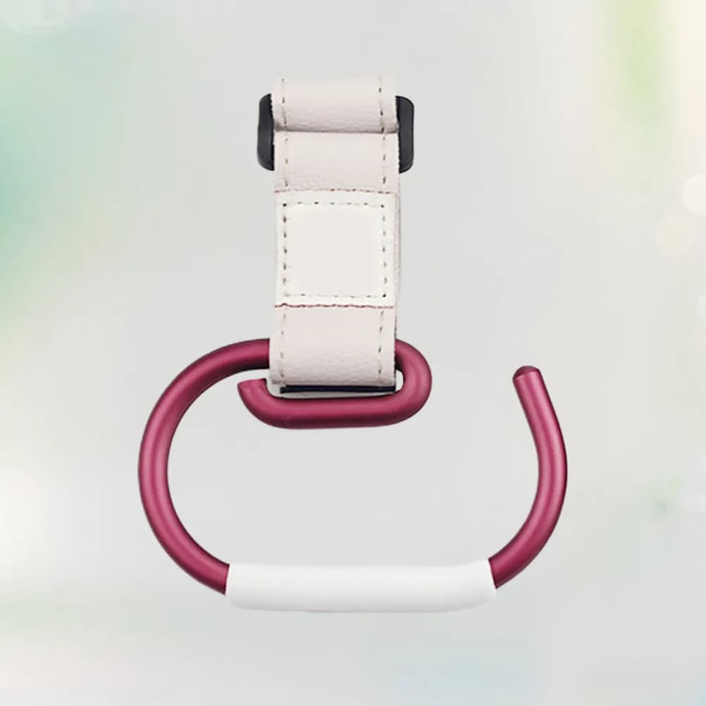 Heavy Duty Aluminum Stroller Hooks Easy Install Removable 360 Degree Rotatable for Baby Stroller Buggy Cart Bike Rollator Diaper