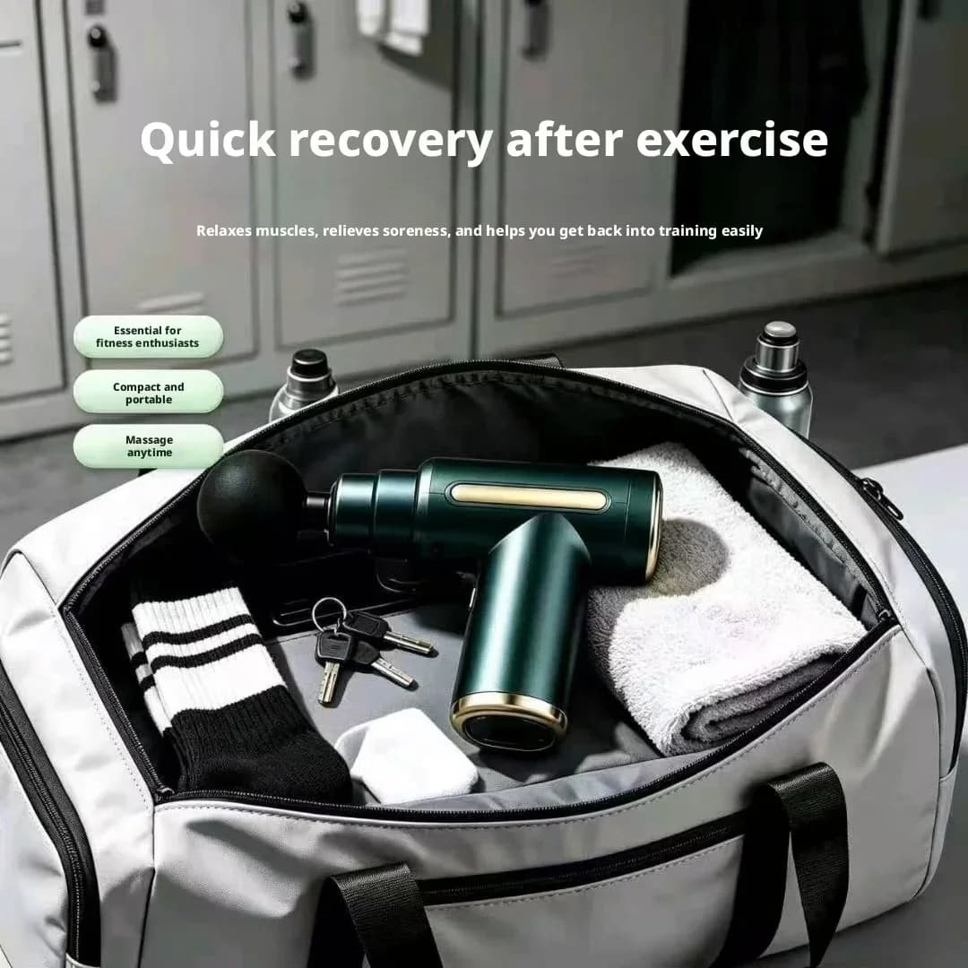 Portable Mini Deep Tissue Massage Gun 2026 Light Multi Speed Fascia Relax Instrument Whole Body Muscle Relieve Massage Equipment
