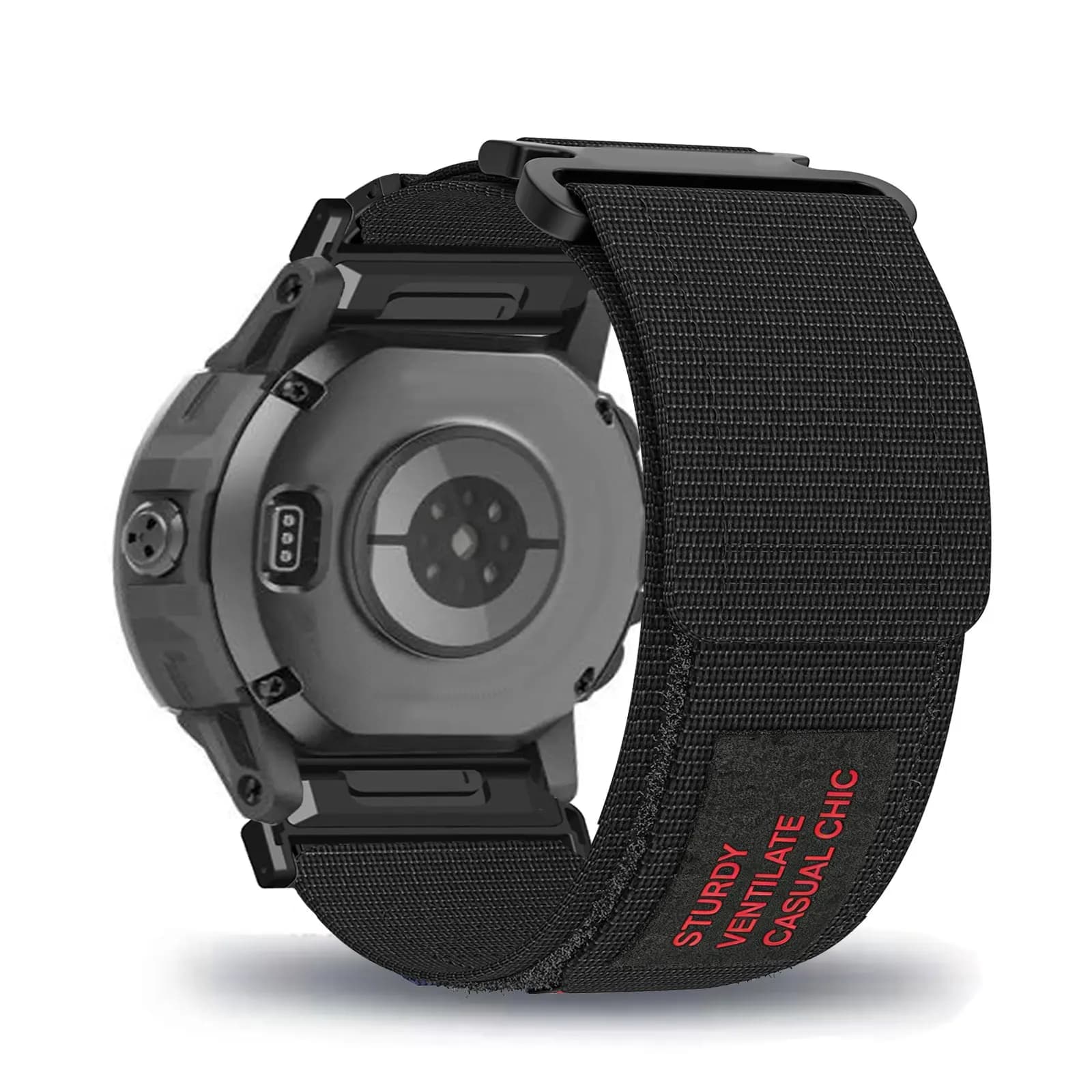 Cinturini in nylon con velcro per COROS VERTIX 2/2S per uomo e donna