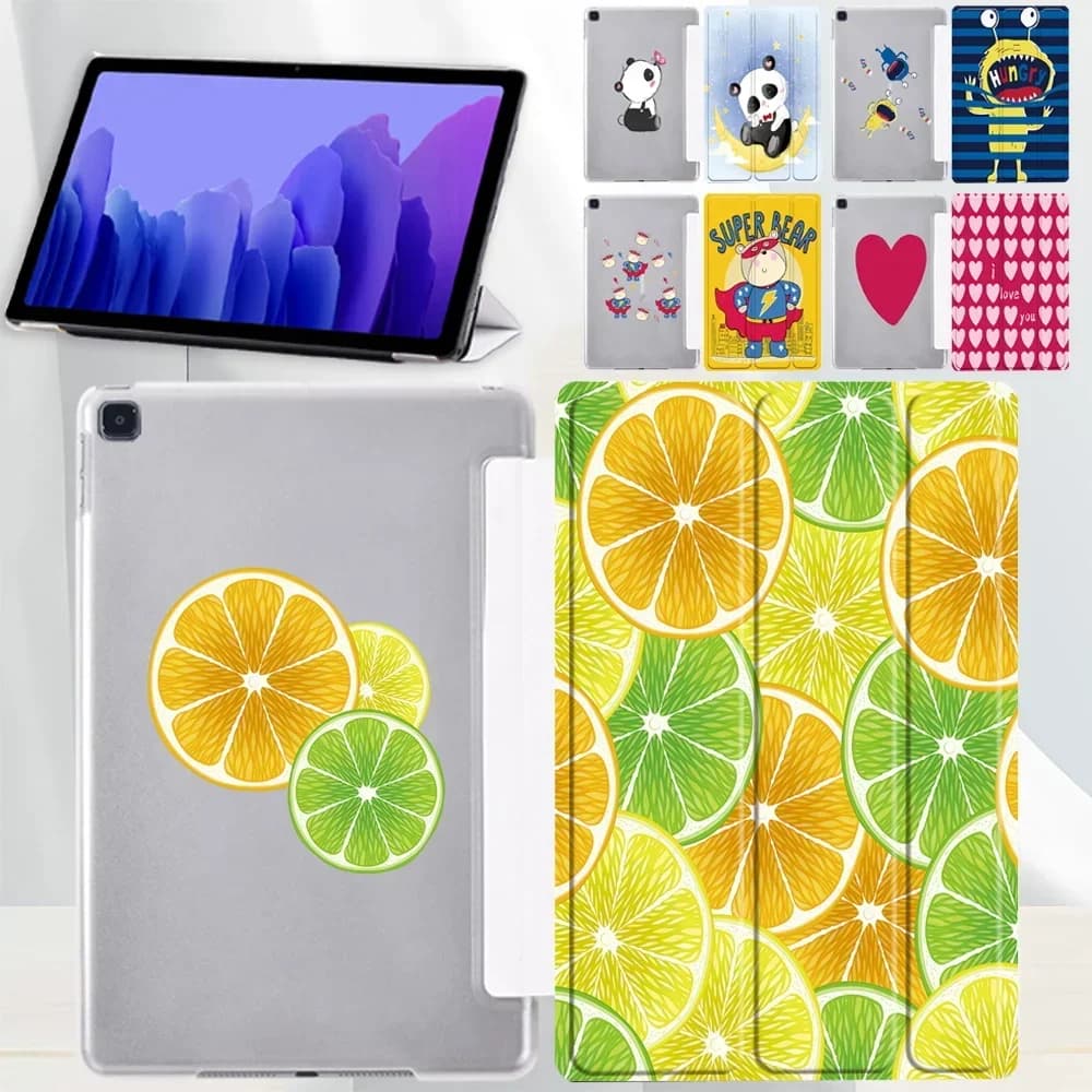 Custodia tablet per Samsung Galaxy Tab A7/Tab A 10.1 Tablet PC Custodia protettiva giocosa antipolvere e anticaduta pollici + stilo gratuito