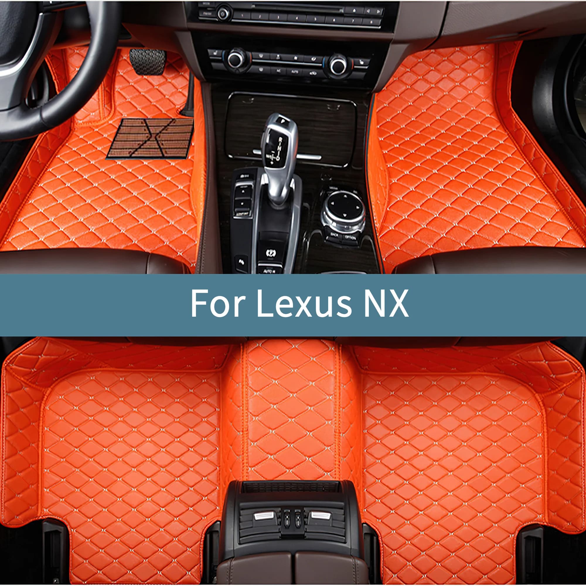 Set completo Tappetini per auto per Lexus NX 2021 2022 2023 2024 2025 2026 Tappetini per auto Accessori interni
