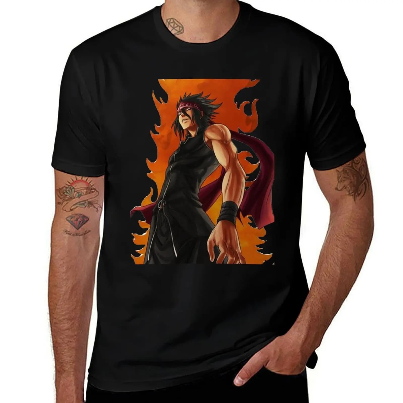 up Ryo Kurokiba fired - T-shirt Active Wear T-shirt sportiva da uomo