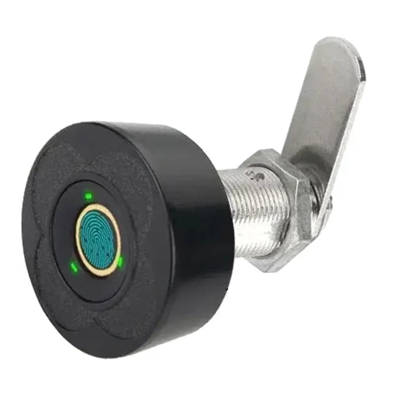 A29F-Smart Fingerprint Drawer Lock - Electronic Double Door Cabinet Security Suitable For Wardrobes Shoe Cabinets Mailboxes