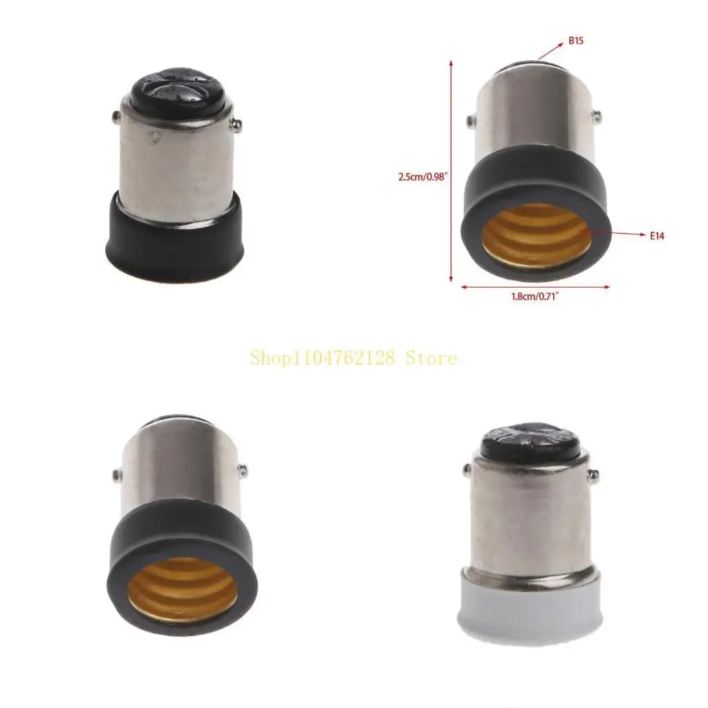B15 Male to E14 Female Lamp Bulb Socket Light Extender Adaptor Converter Holder best sale,New Year Gift