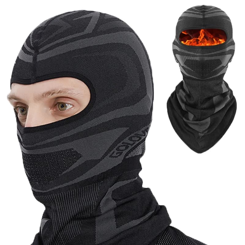 Passamontagna da moto traspirante Maschera per il viso Copricapo Fodera per casco Protezione solare antivento Moto Ciclismo Sport Accessori moto