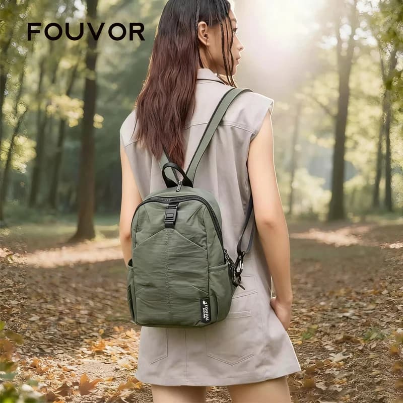 Fouvor Women's Small Backpacks Outdoor Lightweight Multi-Functional Travel Sports Shoulder Bag Student School Backpacks 3043-05