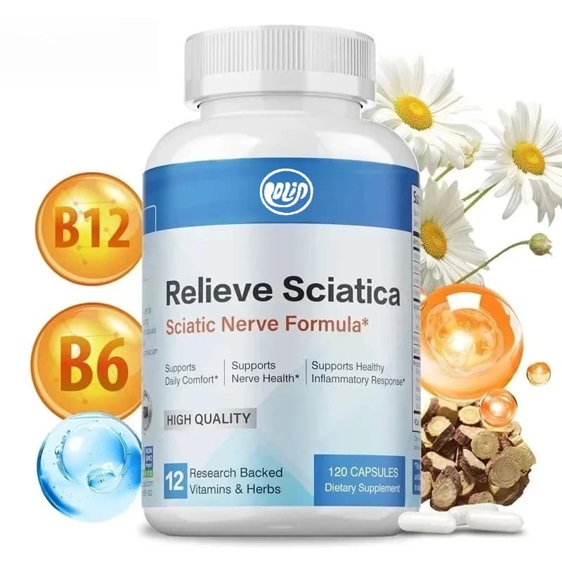 Relief from the sciatic nerve and general health restoration Sollievo from bone pain and stiffness Improves circulation - Health supplement