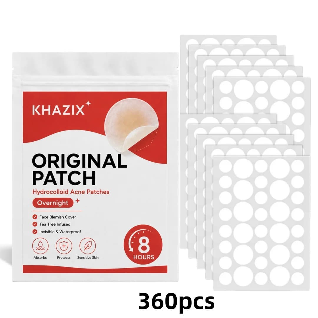 360pcs Skin color Facial Acne Patch Mild and non irritating hydrocolloid material Facial defects cover with tea tree oil