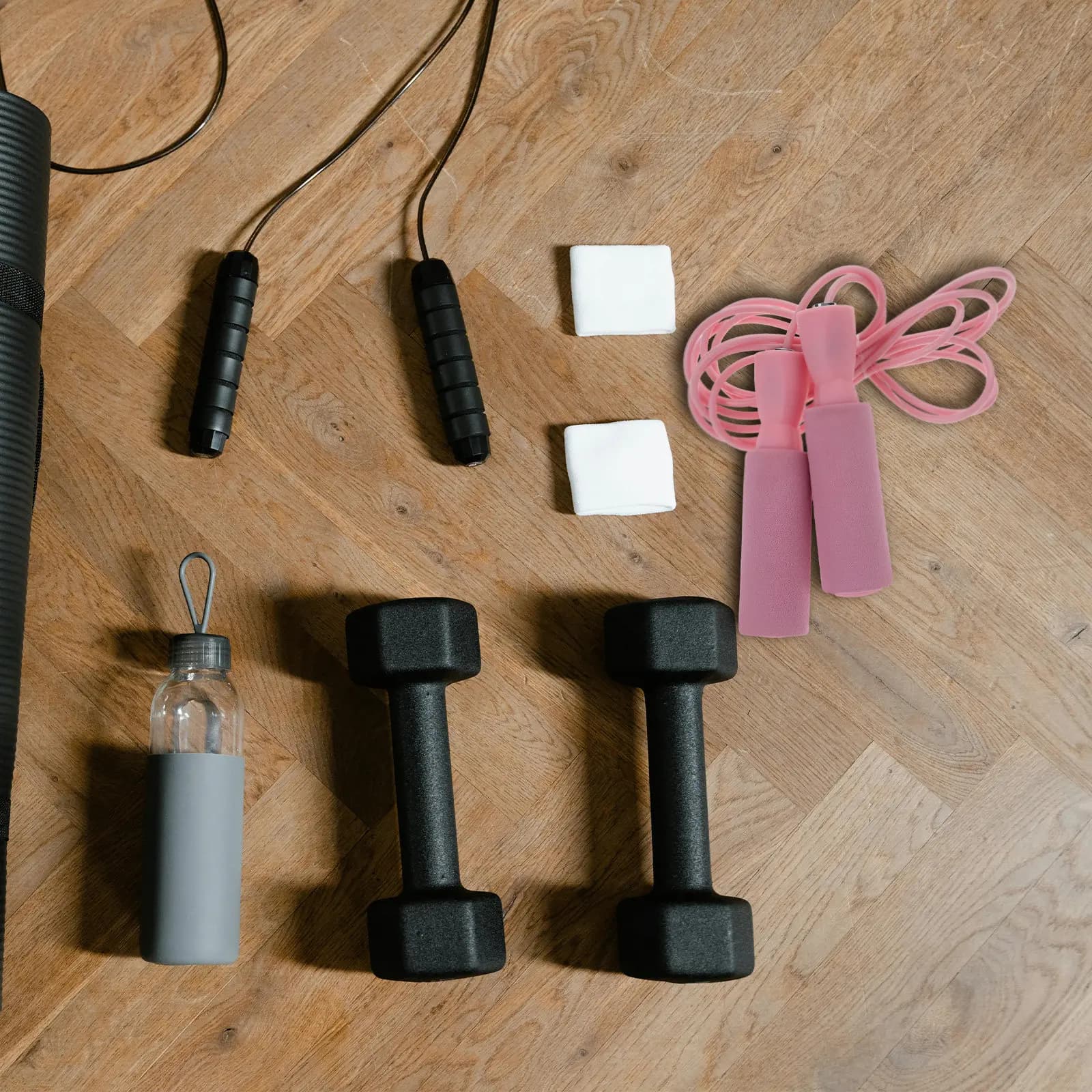 Premium Anti-Slip Fitness Jump Rope for Adults Students Ergonomic Foam Handles Portable Workout Jumping Rope Outdoor Exercise