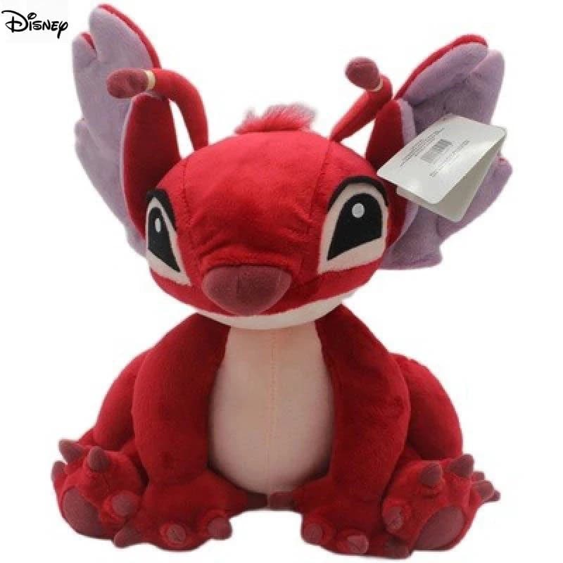 Peluche Disney da 35 cm, personaggio dei cartoni animati Lilo Angel, bambola di peluche creativa, cuscino di peluche Kawaii, regalo di compleanno
