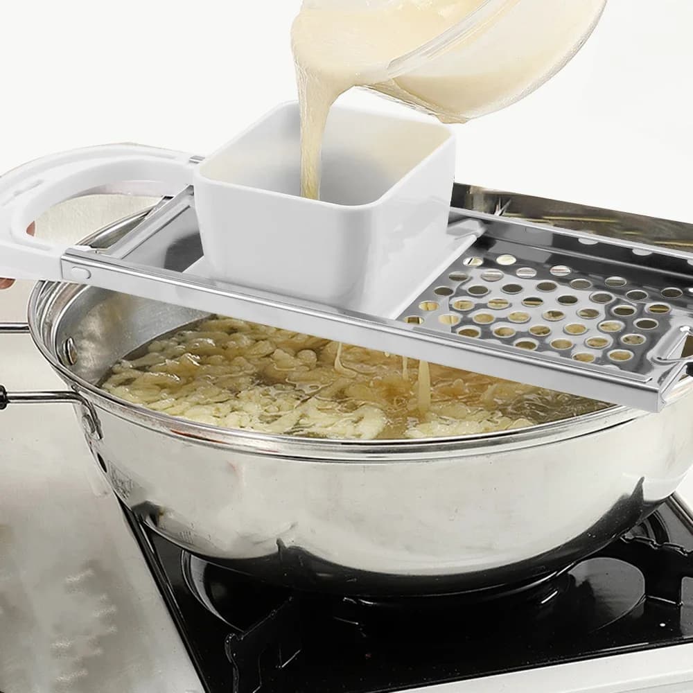 Macchina da cucina calda Lame in acciaio inossidabile Macchina per gnocchi Macchina per pasta Strumenti per cucinare pasta Gadget da cucina manuali per noodle