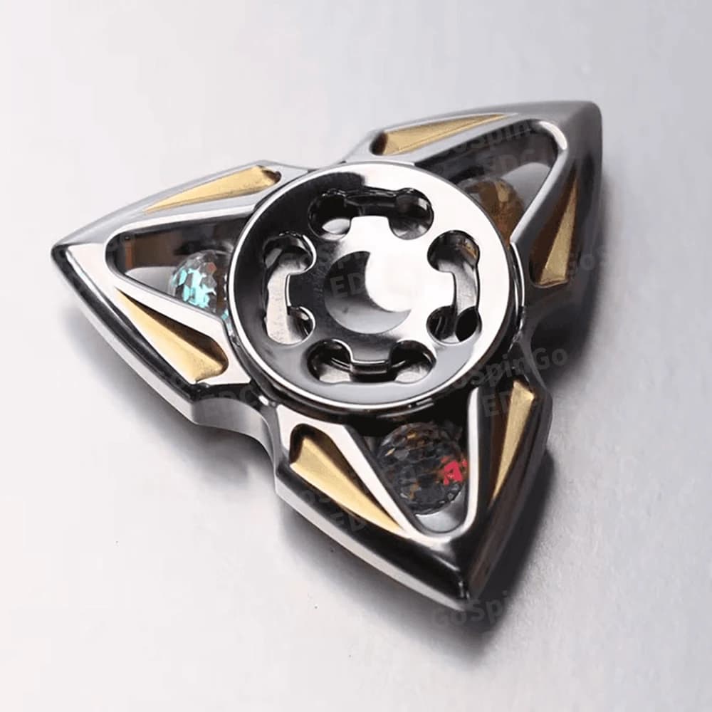 INSITU EDC LACERTA Fidget Spinner Fidget Toys per adulti Fidget Spinner a tre pale Gadget per alleviare l'ansia