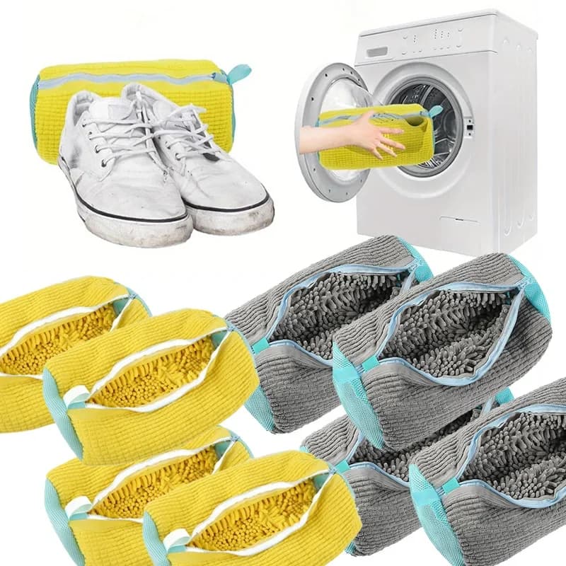 Sneaker Washing Net Bag To Wash Slippers Shoe Laundry Net Washing Machine Bag Slippers Shoes Bags Wash Slippers Washing Shoe Bag