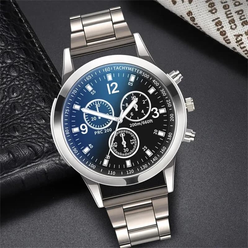 Men's Luxury Fashion Men's Watch Casual Quartz Stainless Steel Business Men's Watch For Men's Wrist Watch Relogio Masculine