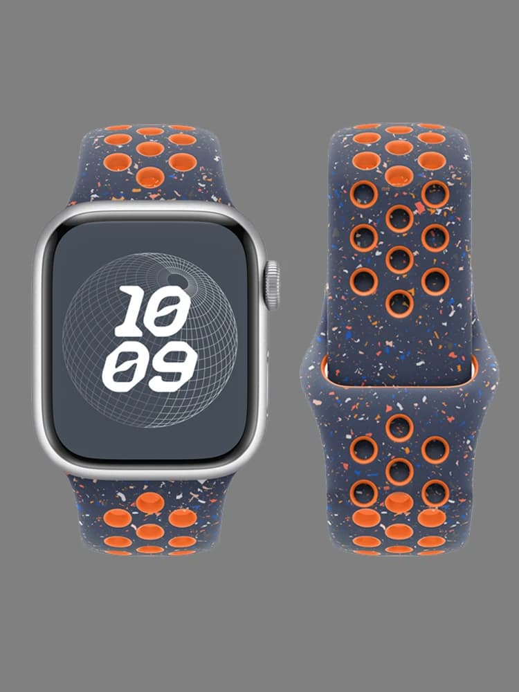 Braccialetti sportivi per cinturino Apple Watch 10/9/8/7/6/5/SES/Ultra2 49mm 46mm 45mm 44 42 41 40 mm Cinturini da polso traspiranti correa iWatch