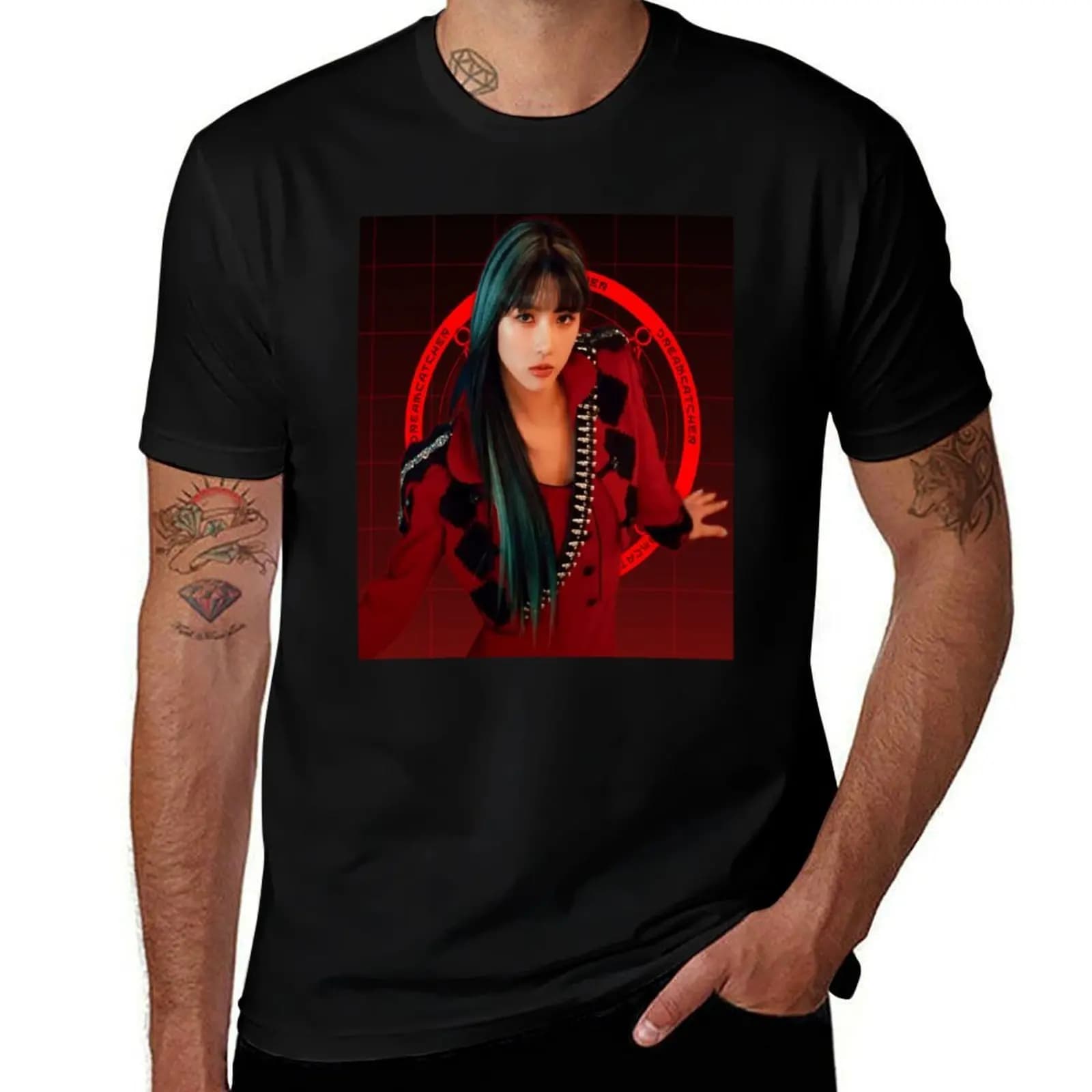 DREAMCATCHER YOOHYEON KPOP T-Shirt Sport Basic Moisture Wicking Tee T-Shirt