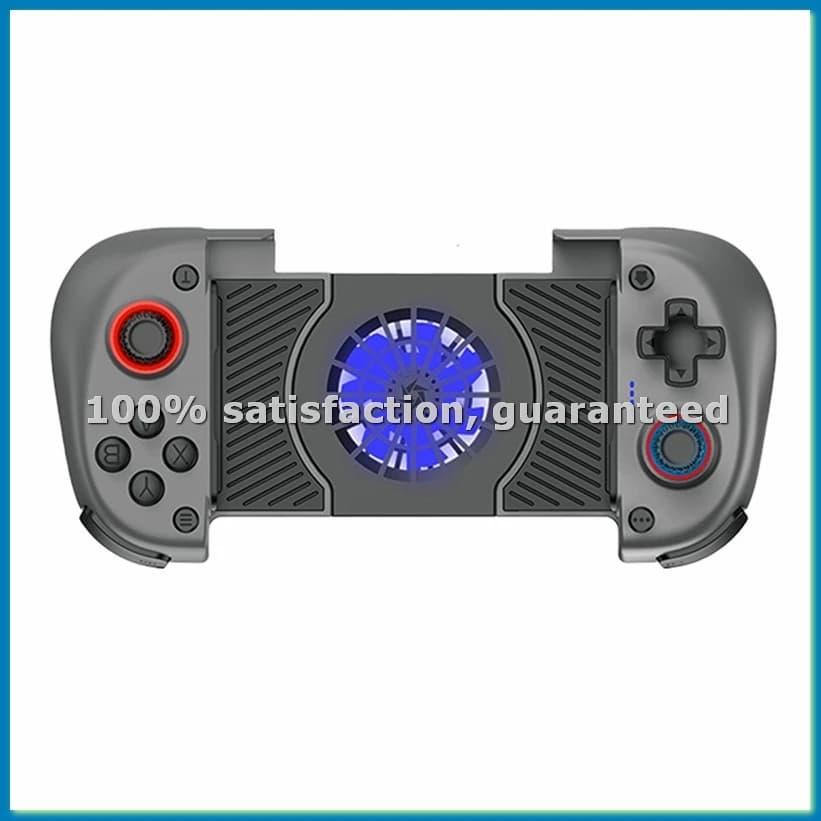 Gamepad per cellulare X3 con ventola di raffreddamento, controller di gioco Bluetooth con vibrazione per Android/iOS/Switch/PC A-ABVK