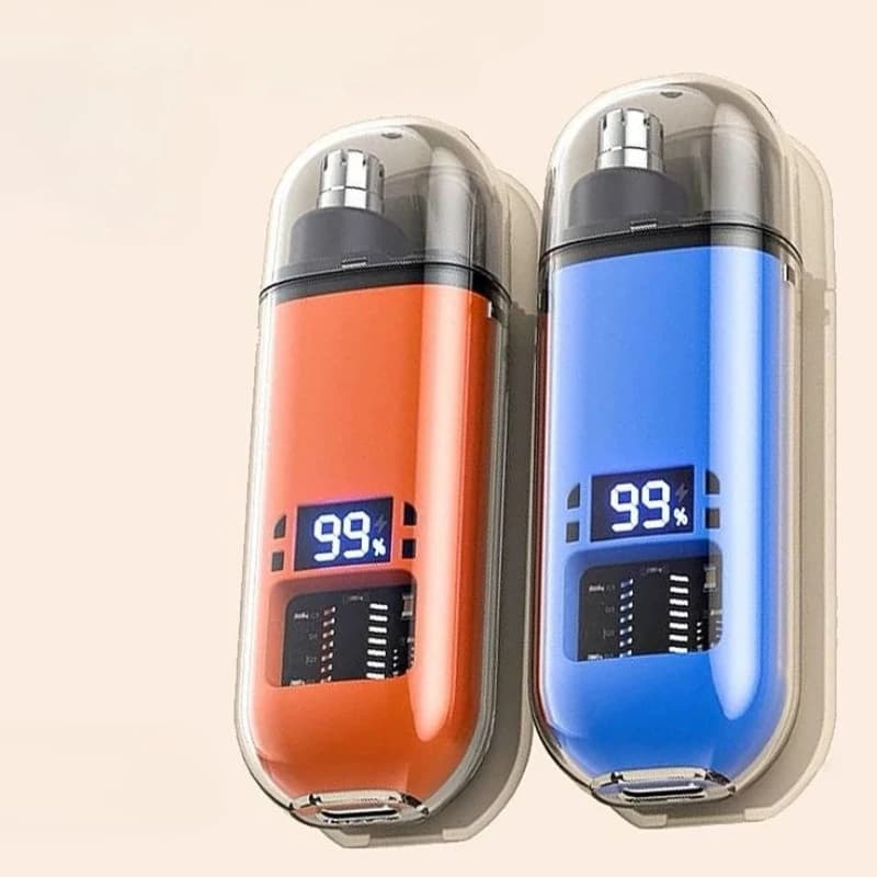 Men's Electric Haircuts for Naso, Earrings, Eyebrows and Barba, Mini, USB-C Rechargeable, Waterproof, Powerful, Portable