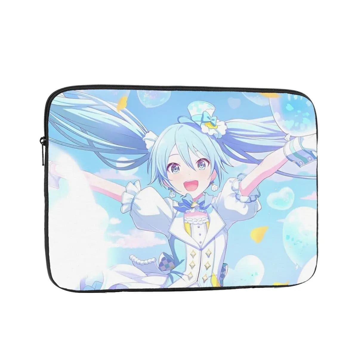 Custodia per Laptop Project Sekai 12 13 15 17 Pollici, Borsa Protettiva Antiurto per Notebook Hatsune Miku