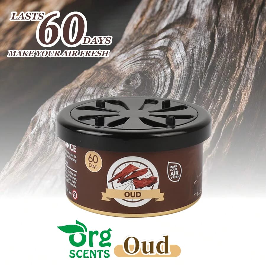 Oud Perfume Deodorant for auto perfume for cars wood block essential oil diffusion scent long lasting elimination
