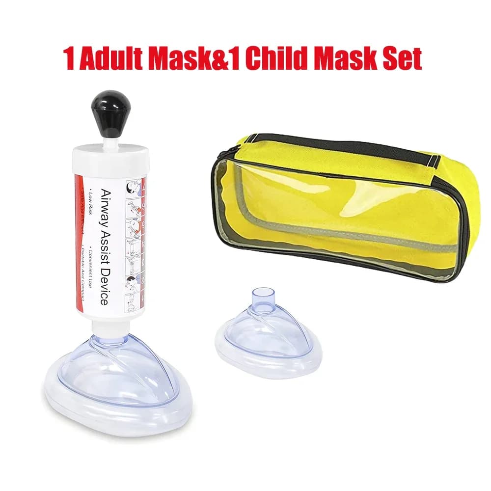 Dispositivo di salvataggio per il soffocamento a casa aiutante per bambini adulti Choke strumento di aspirazione per l'assistenza alle vie aeree Kit di pronto soccorso di emergenza da viaggio per asfissia semplice