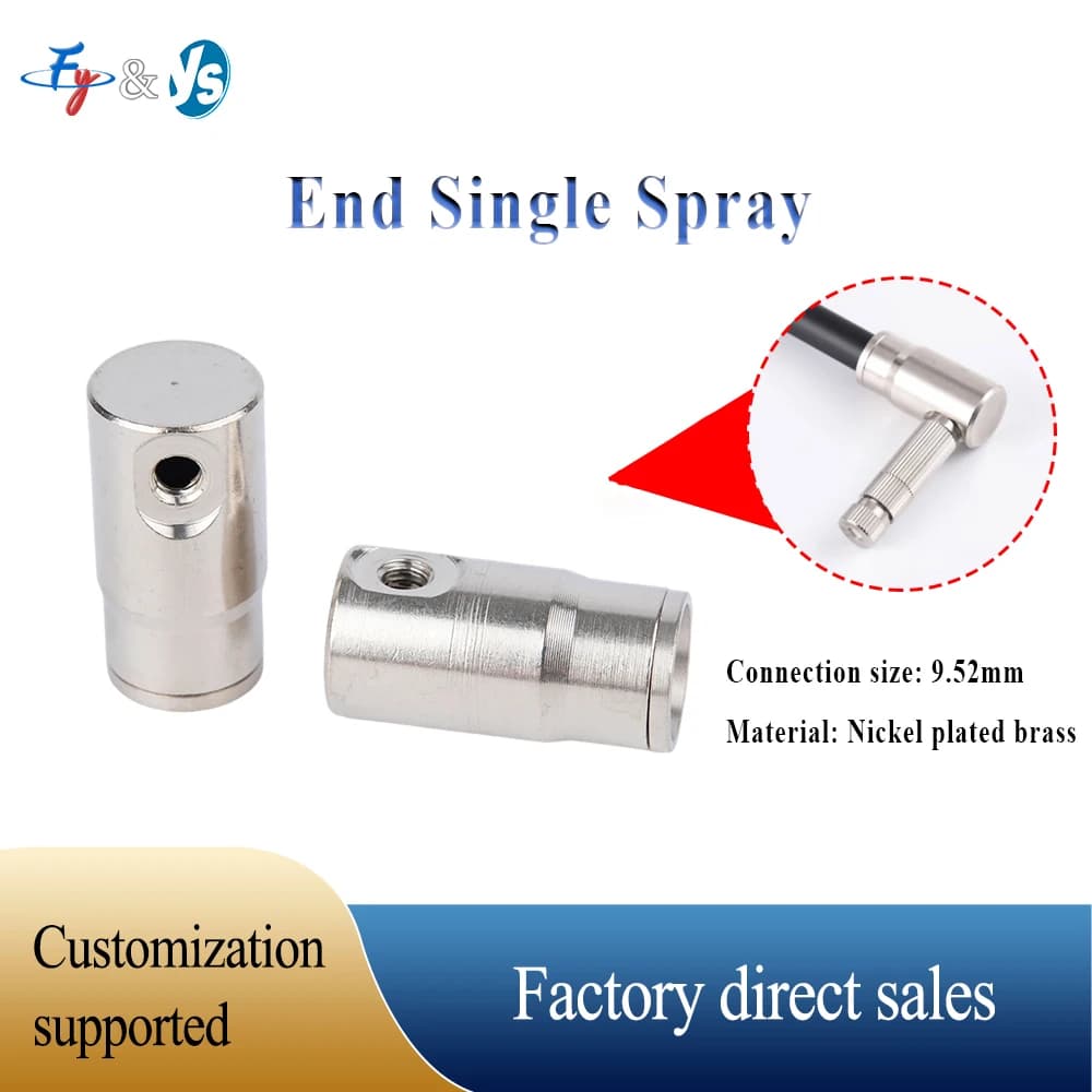 9.52mm High Pressure Misting Quick Connect Fittings Atomizing Spray Connector for Cooling System Fog Machine Garden Irrigation