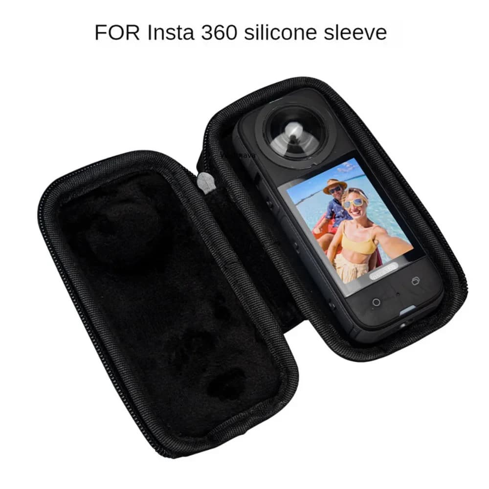 Mini custodia in PU per Insta360 X3 pacchetto autonomo scatola protettiva Insta360 One X2 X fotocamere panoramiche accessori portatili