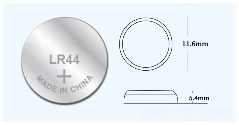 Batteria a bottone Panasonic LR44 A76/L1154/357A per orologi, calcolatrici, termometri, giocattoli, AG13, piccoli dispositivi digitali