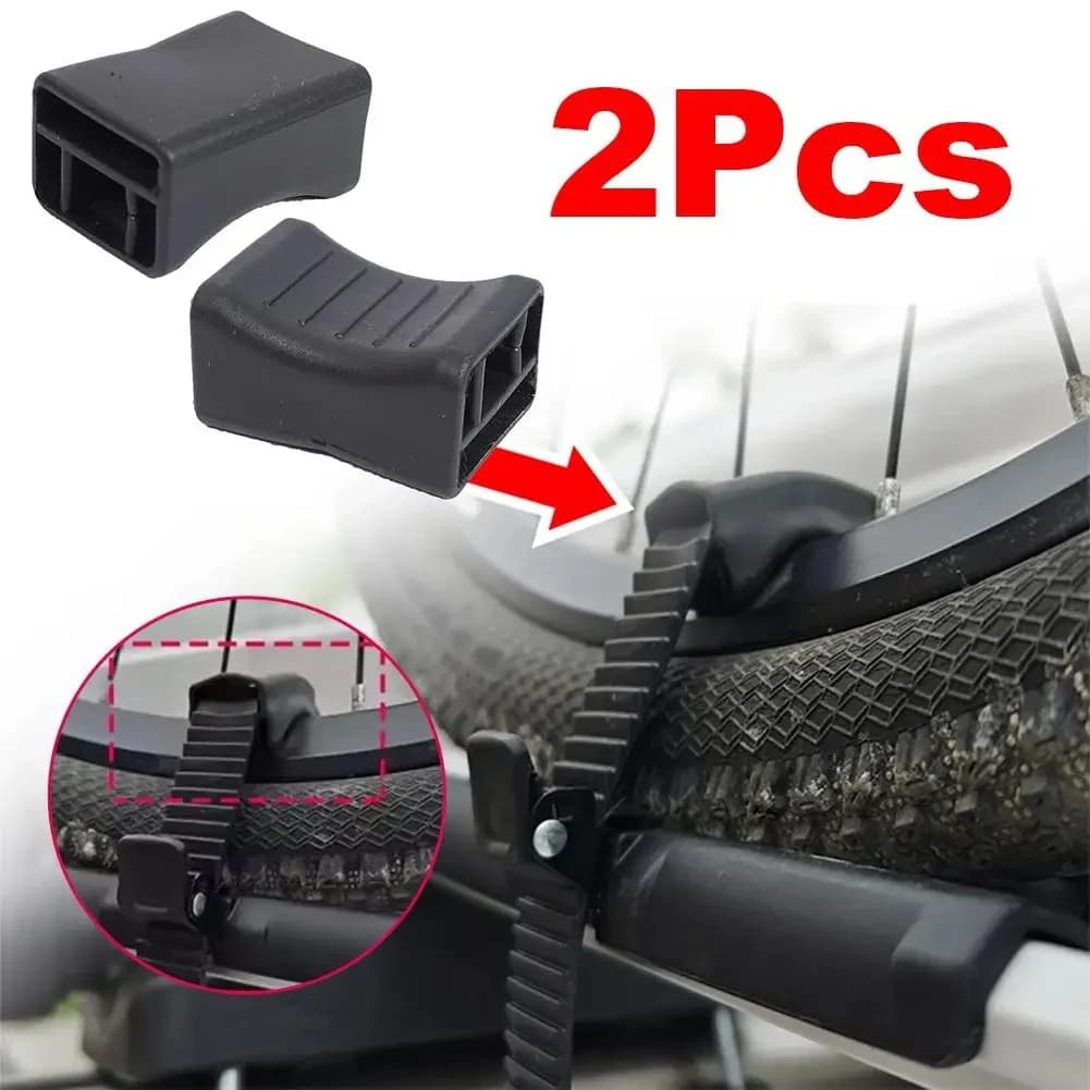 Cinghie adattatrici per ruote da bici da portapacchi con cuscinetto di protezione per telaio bici in acciaio per Thule 599 598 591 568 564 561 532