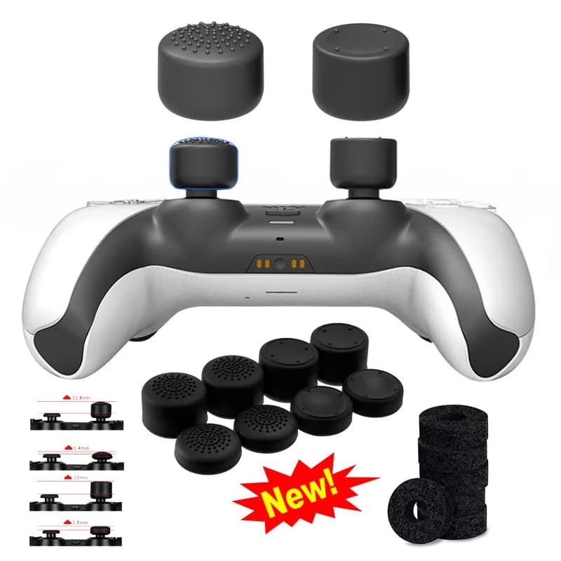 Joystick in silicone 14 in 1 per controller Xbox Series X S PS6, anelli di precisione per accessori PS 4/PS3 PS5