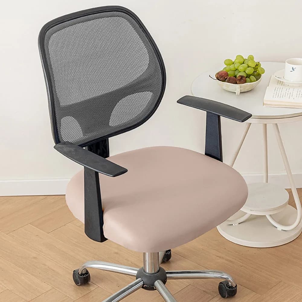 Coprisedia da Ufficio in Pelle PU Elastico Impermeabile per Sedia da Gaming ​ Traspirante ​ Copri Sedia Elasticizzato Girevole e Sollevabile