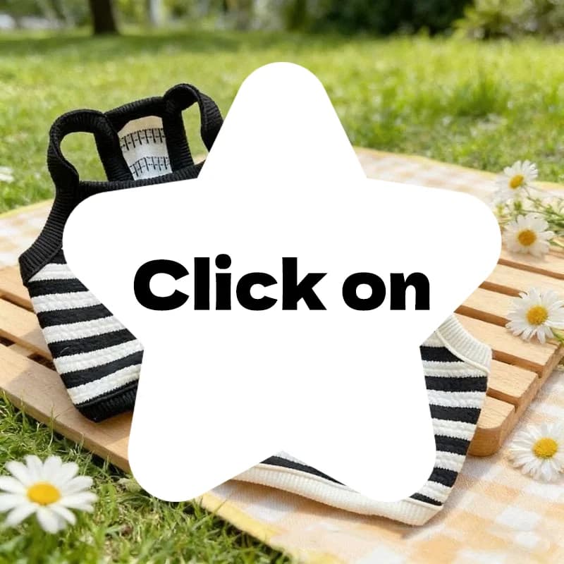 1Pcs Pet Vest Harness Breathable Striped With Built In Leash Ring For Small Dogs Cats Daily Walking Wear