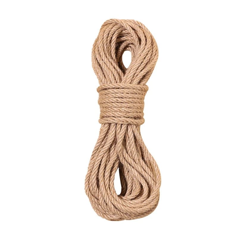 20/50M 4/6/8MM Corda di Sisal Naturale Cat Scratcher Corda Albero Graffi Giocattolo FAI DA TE Zampa Artiglio Mobili Protezione Tiragraffi post