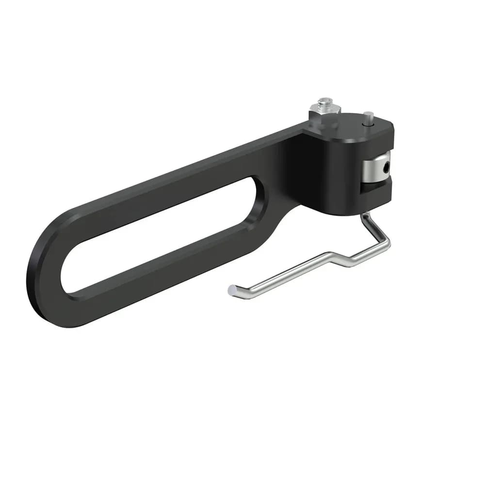 BICASTER Poggiafreccia magnetico in lega di alluminio Poggia tiro con l'arco regolabile per mancini/destro per arco ricurvo Barebow