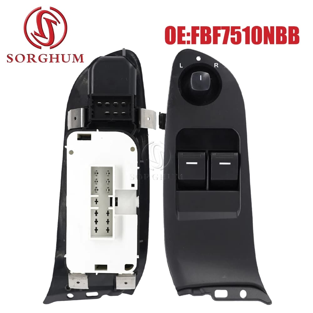 SORGHUM Side Guide RHD Electric Master Power Window Control Switch For Ford Falcon FG UTE 2008 2009 2010 FBF7510NBB