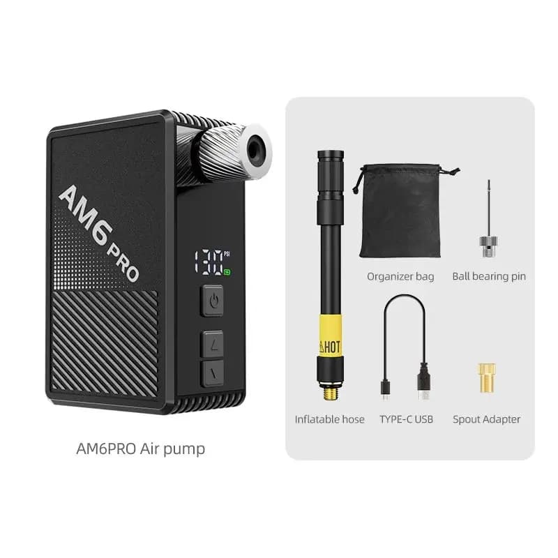 Mini pompa da bicicletta portatile gonfiatore d'aria ricaricabile 130PSI accessori bici per pneumatici bici accessori intrattenimento