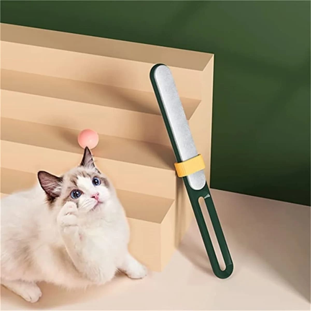 1 Pezzo Rullo Rimuovi Peli Riutilizzabile per Gatti e Cani, Spazzola per la Rimozione di Peli di Animali Domestici, Rullo Anti-Pelucchi Riutilizzabile per Cani