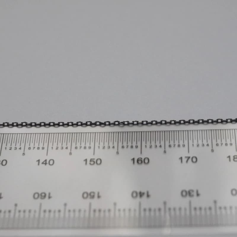 1 pz in acciaio inossidabile/rame piccolo O-ring catena di ancoraggio lunghezza 300mm per modello in scala nave antica che realizza cavo di ancoraggio per ringhiera