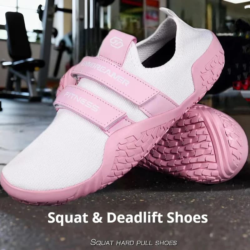 GNORCAVER shoes for Squat and Stacco, Anti-slip, Breathable, Lightweight, for Men and Women, for Gym, Pesi Lift, Corda Salt