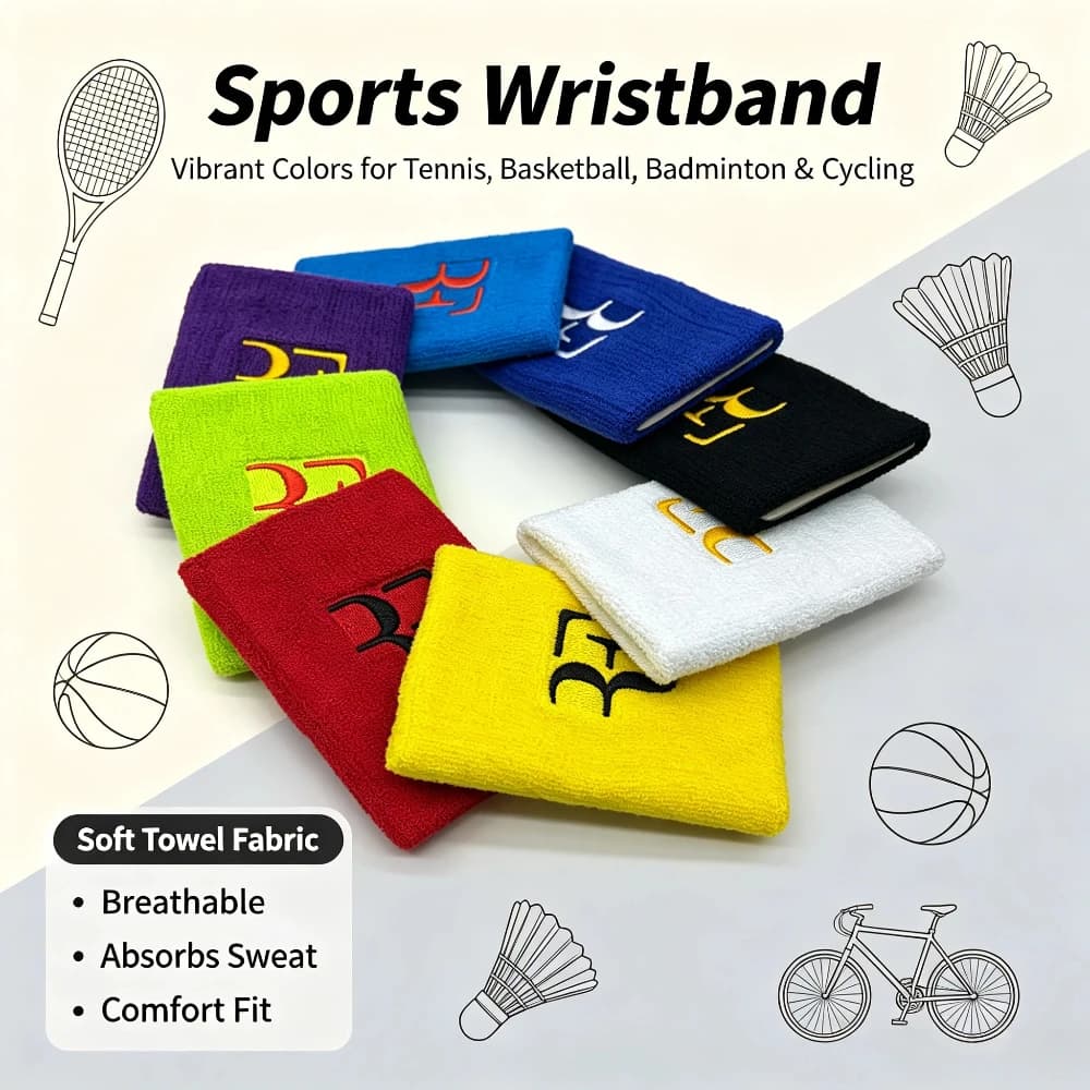 2 Pieces 4.53×3.15in Cotton Powder for Tennis, Sports, Fitness, Running, sweat absorbent, Sports Protection