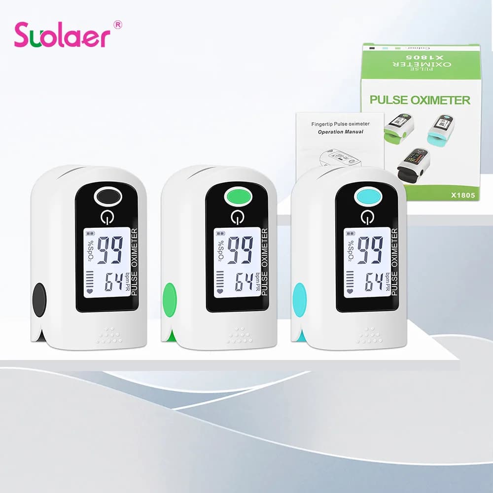 Clip for finger cardiofrequencymeter pulse oxymeter oxygen saturometer fingers oxygen meter in blood saturation meter Spo2