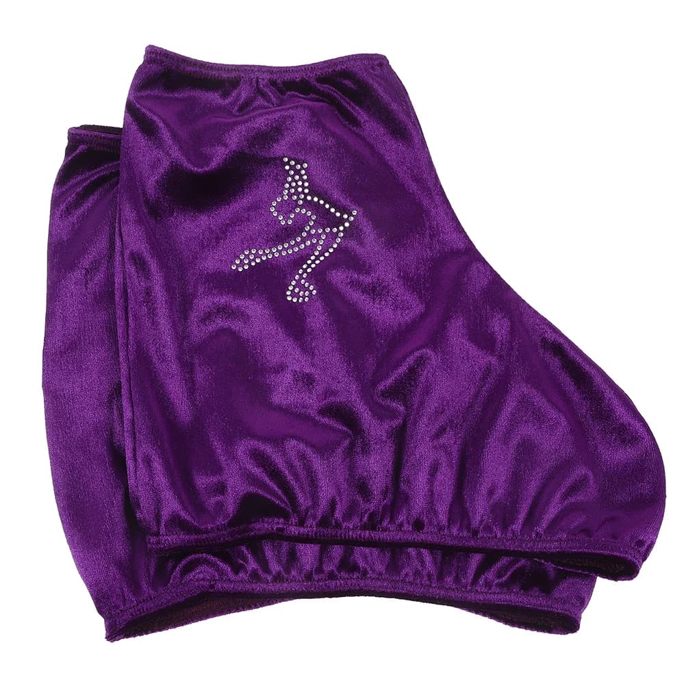 Copri pattini Pattinaggio a rotelle Scarpe da ghiaccio Manica per stivali in poliestere Viola Protezioni resistenti all'usura Uomini e donne Bambino