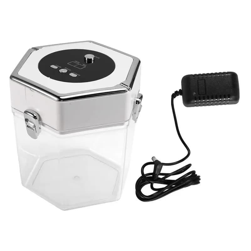 【A16Z】2L Epoxy Resin Airless Machine With Handle 3-20 Minutes Adjustable Digital Display For Resin Molds Arts Crafts EU Plug