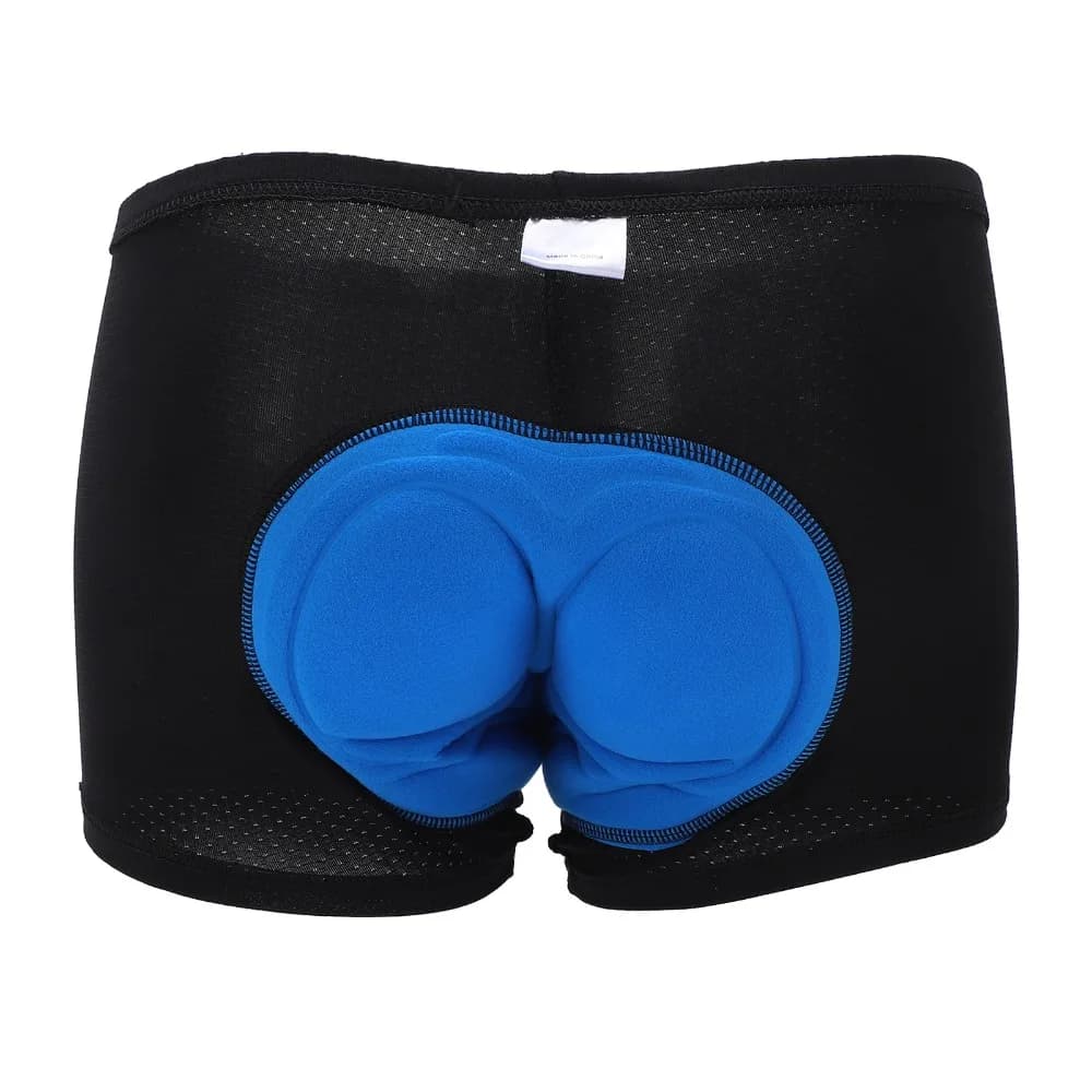 3D Padded Mens Cycling Underwear Silica Gel Shock Absorption Cycling Pants Comfortable Fit Lightweight Cycling Shorts