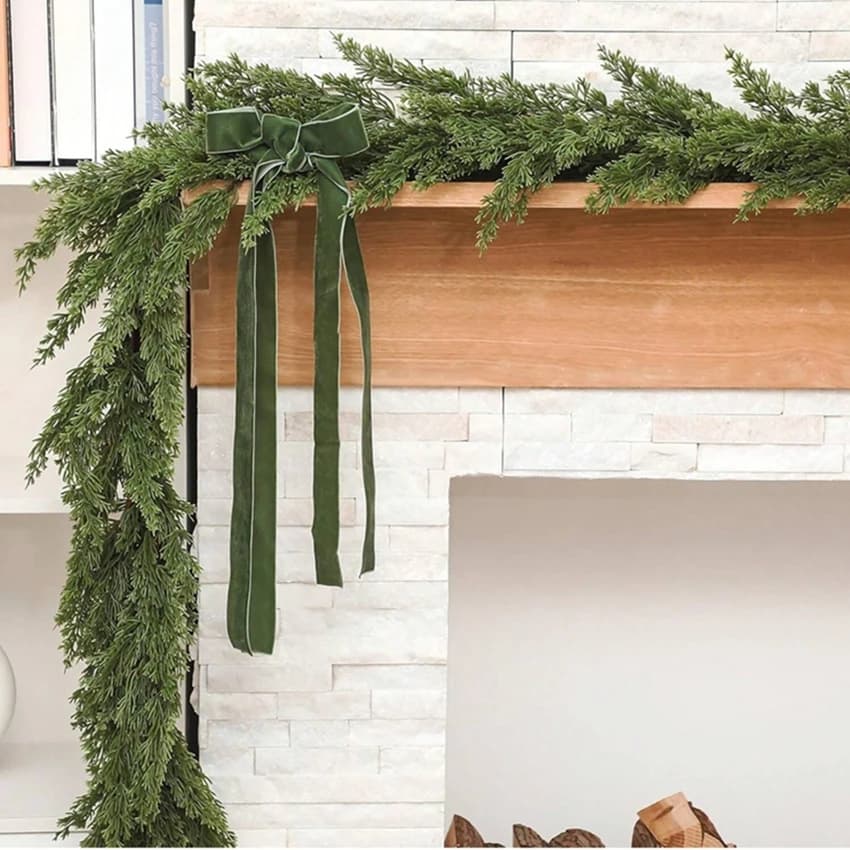 Artificial Plants Green Sheets Vine Trees Christmas Wedding Courtyard Recination Ornaments Gentle Arch Decoration to hang at home room wall