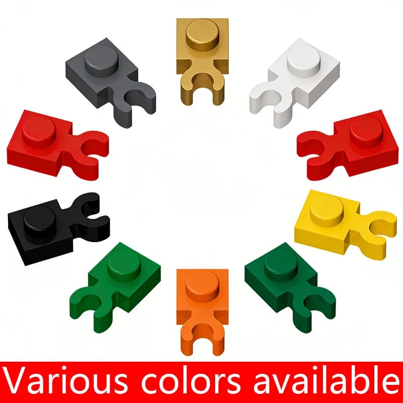 20 pz 4085 60897 Clip Modificate 1x1 Verticali per Collezioni, Giocattoli Modulari GBC per Costruzioni Tecniche MOC Fai-da-te, Compatibili con Blocchi da Costruzione