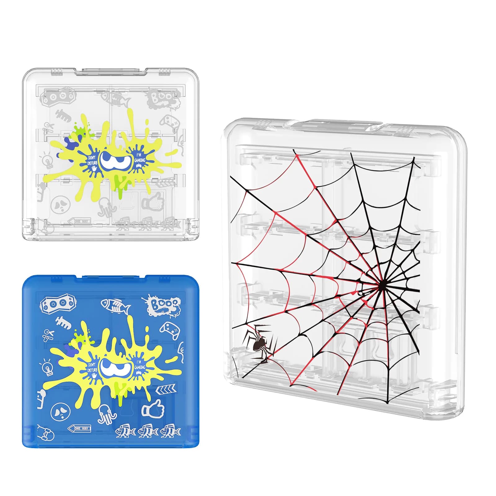 Accessori da viaggio portatili per Nintendo Switch, custodia rigida 6 in 1 per schede di gioco, scatola protettiva per NS2 NS.